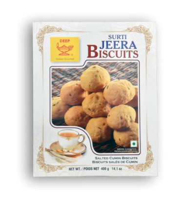 DEEP Surti Jeera Biscuits 14.1 OZ